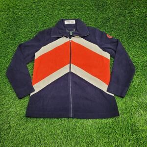 Vintage Ralph-Lauren Fleece Zip Sweater Womens Large 20x24